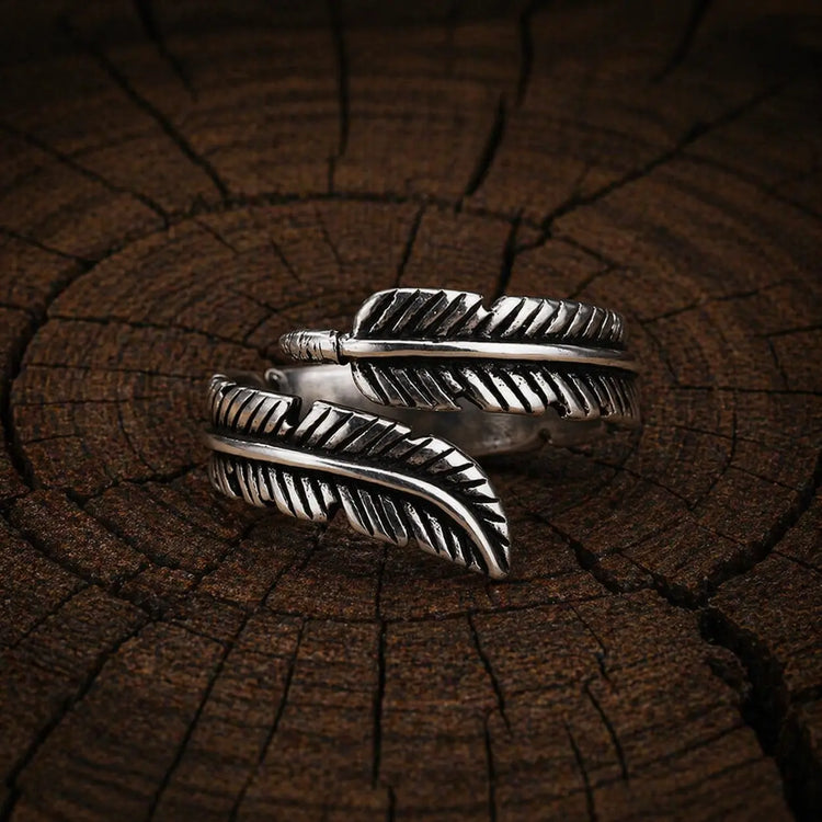 Anello Viking - L'Ultima Piuma
