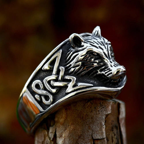 Bague viking la terreur Fenrir - Odins Hall