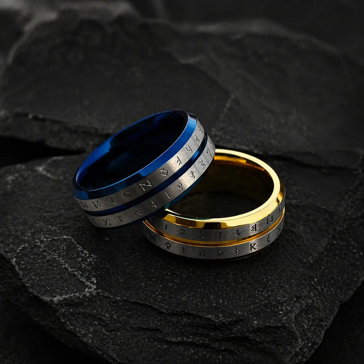 Anello Vichingo - Rune dell'Eterno