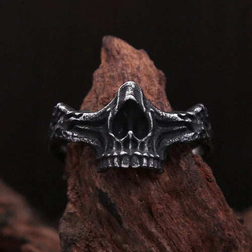 Bague viking tête de mort - Odins Hall