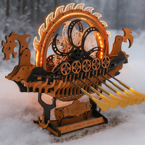 Bateau viking - Puzzle mécanique - Odins Hall