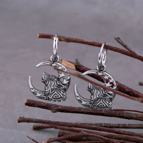 Boucles d'oreilles "Hurlement de Fenrir" - Odins Hall