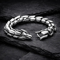Bracciale del serpente \"Collera di Jörmungand\" - Argento