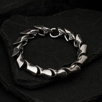 Bracciale Vichingo \"Bracciale della Potenza di Nidhogg\"