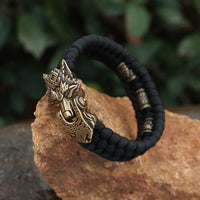 Bracciale vichingo Fearsome Fenrir