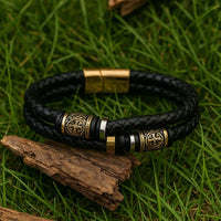Bracciale vichingo intrecciato \"Agilità del guerriero