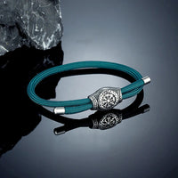 Bracciale vichingo regolabile Vegvisir