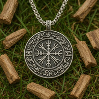 Collana Aegishjalmur | Acciaio inossidabile