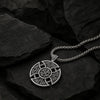 Collier nordique Collier bouclier viking | Acier Inoxydable - Odins Hall