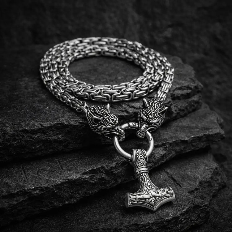 Collana di Mjolnir - Protezione dei lupi
