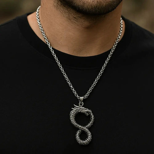 Collier Collier du dragon Ouroboros - Odins Hall