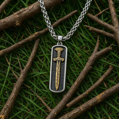 Collier Collier épée de combat viking - Odins Hall