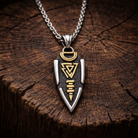 Collana lancia di Odino - Valknut
