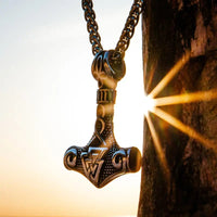 Collana Mjolnir | Acciaio inossidabile