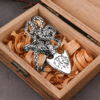 Collana di punte di lancia Fenrir