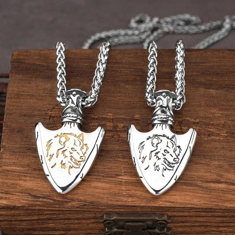 Collana di punte di lancia Fenrir
