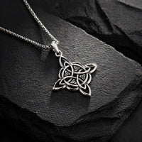Collana \"Vie Éternel\" nodo della trinità celtica