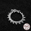 collier Collier Viking en Argent Sterling 925 - Rune d'Ouroboros 50 cm - Odins Hall