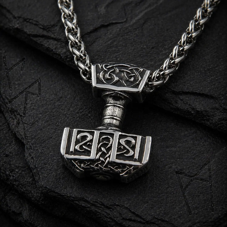 Collana Viking Martello di Thor - Acciaio inossidabile