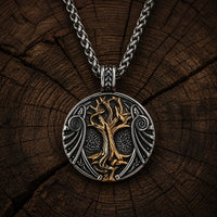 Collana vichinga \"Ciondolo dell'Albero dei Mondi\"