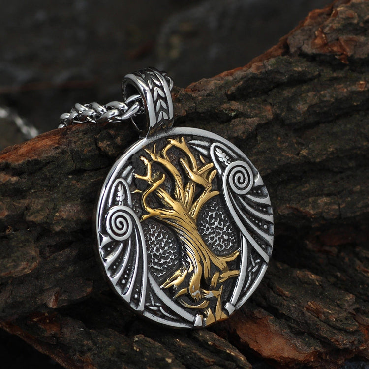 Collana vichinga "Ciondolo dell'Albero dei Mondi