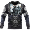 Vêtement Hoodie Viking "Hoodie Odin et Gungnir - Les Haches du Valknut" S - Odins Hall