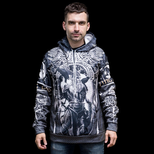 Vêtement Hoodie Viking "Hoodie Thor Le Divin" - Odins Hall