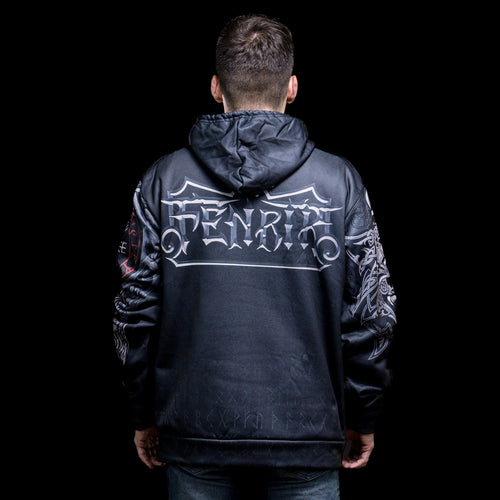 Vêtement Hoodie Viking "Le Chemin du Loup Légendaire" - Odins Hall