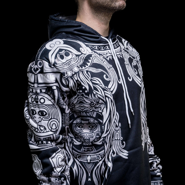 Hoodie VIking "Nuove visioni da Huginn e Muninn