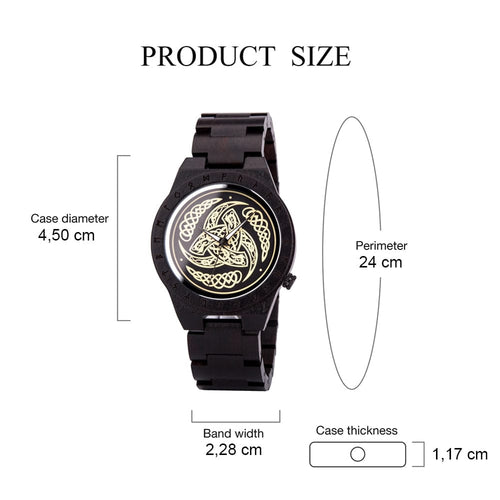 Accessoire Montre en Bois - La Corne d'Odin - Odins Hall