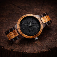 Orologio in Legno - Vegvisir