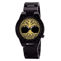 Orologio di legno - Yggdrasil