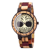 Orologio in legno - Yggdrasil Bois Intense