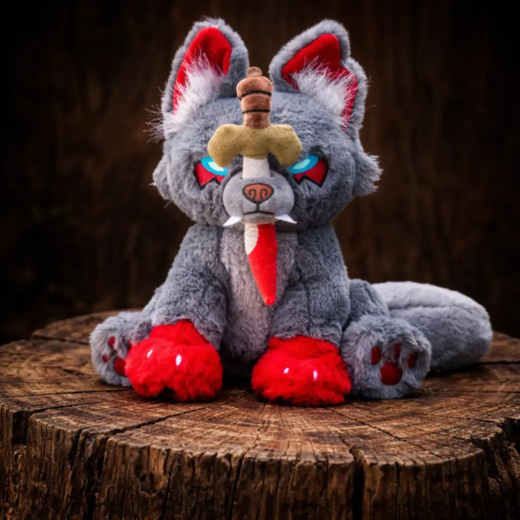 Peluche del lupo Fenrir