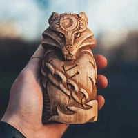 Statuetta del lupo Fenrir