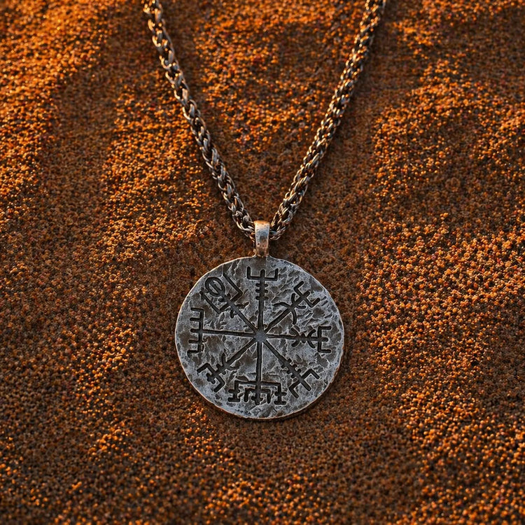 Talismano runico vichingo in acciaio inossidabile