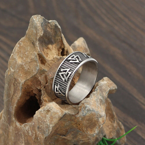 Bague Anneau aux multiples Valknut - Odins Hall