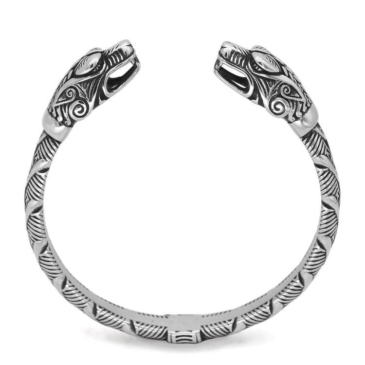 Bracciale della fedeltà vichinga - Drago scandinavo