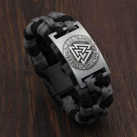 Bracciale Valknut paracord