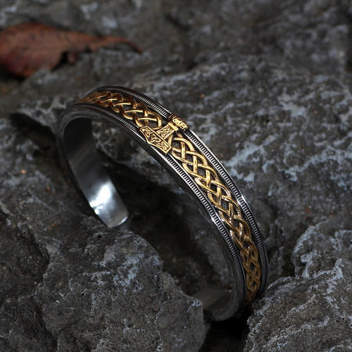 Bracelet Bracelet Viking porteur du Mjolnir - Odins Hall