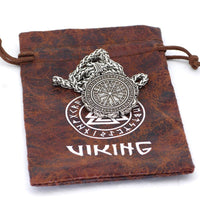 Collana bussola runica Vegvisir