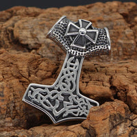 Collana Mjolnir Bravery decorata