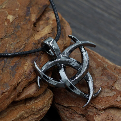 Collier Collier "Don de la poésie" Triple corne d'Odin - Odins Hall