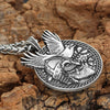 Collier Collier Honneur du Dieu Odin Silver Plated - Odins Hall