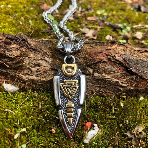 Collier Collier lance d'Odin - Valknut - Odins Hall