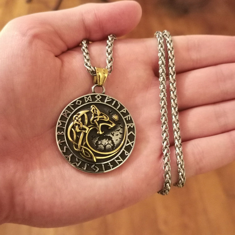 Collana Vichinga Dente Di Fenrir Il Lupo Gigante - Odin's Hall - Foto 9