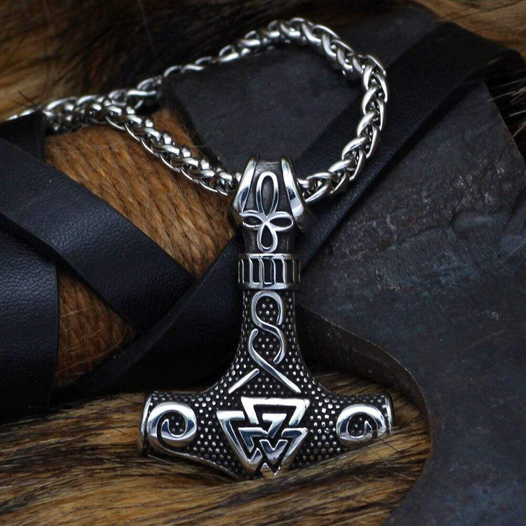 Collana Mjolnir | Acciaio inossidabile