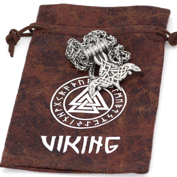 Collana Con Martello Di Thor Vichingo, Collana Mjolnir, Ciondolo - Foto 3