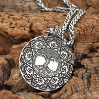 Collana talismano sacro Yggdrasil