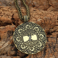 Collana talismano sacro Yggdrasil